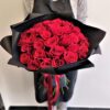 Красные розы в упаковке 31 шт.