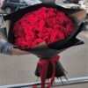 Красные розы в упаковке 31 шт. — изображение 2